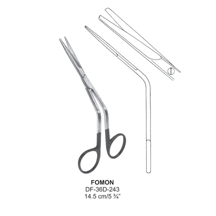 Fomon Supercut Scissors, 14.5cm  (DF-36D-243) by Dr. Frigz