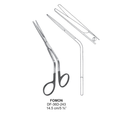 Fomon Supercut Scissors, 14.5cm  (DF-36D-243) by Dr. Frigz