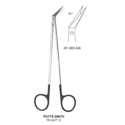 Potts-Smith Supercut Scissors, 25 Degree, 19cm (DF-36D-246)