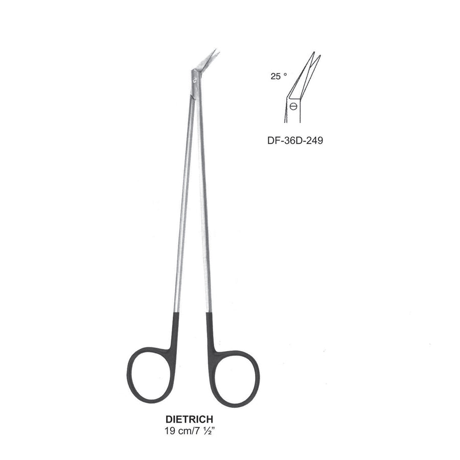 Dietrich Supercut Scissors, 25 Degrees, 19cm (DF-36D-249) by Dr. Frigz