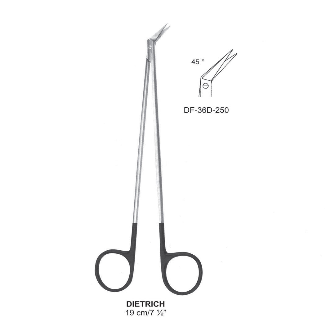 Dietrich Supercut Scissors, 45 Degrees, 19cm (DF-36D-250) by Dr. Frigz