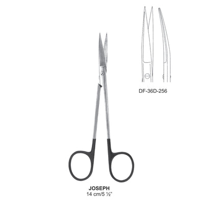 Joseph Supercut Scissors, Curved, 14cm (DF-36D-256)