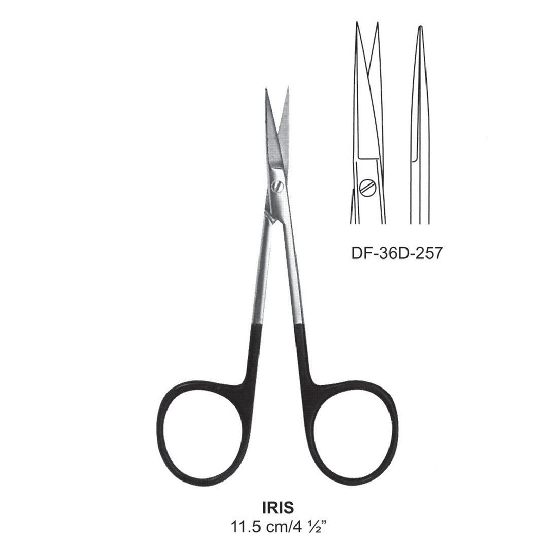 Iris Supercut Scissors, Straight, 11.5cm (DF-36D-257) by Dr. Frigz
