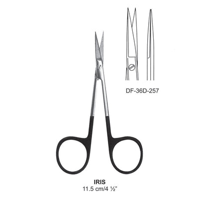 Iris Supercut Scissors, Straight, 11.5cm (DF-36D-257)