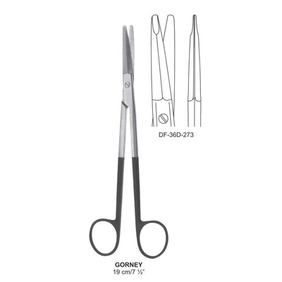 Gorney Supercut Scissors, Straight, 19cm (DF-36D-273) by Dr. Frigz