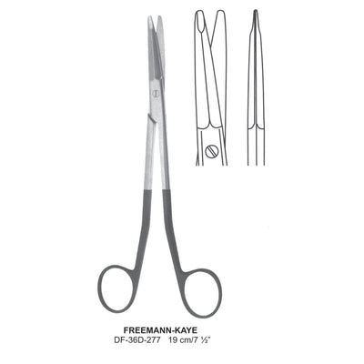 Freemann-Kaye Supercut Scissors, Straight, 19cm (DF-36D-277)