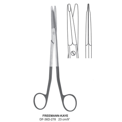 Freemann-Kaye Supercut Scissors, Straight, 23cm (DF-36D-278) by Dr. Frigz