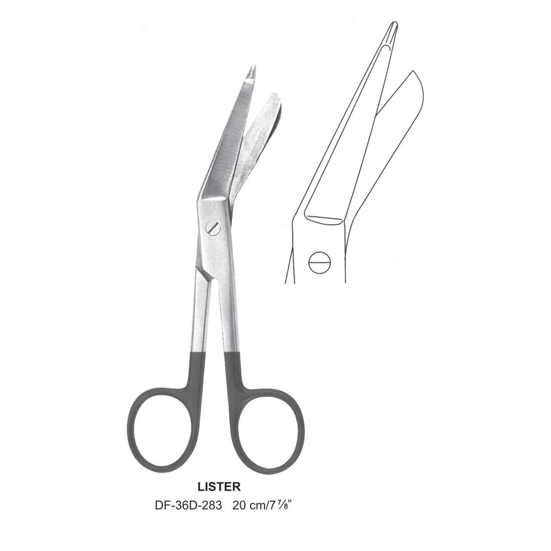 Lister Supercut Scissors, 20cm (DF-36D-283) by Dr. Frigz