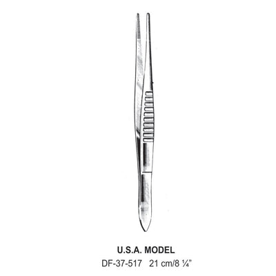 U.S.A. Model Dressing Forceps, 23cm   (DF-37-517A)
