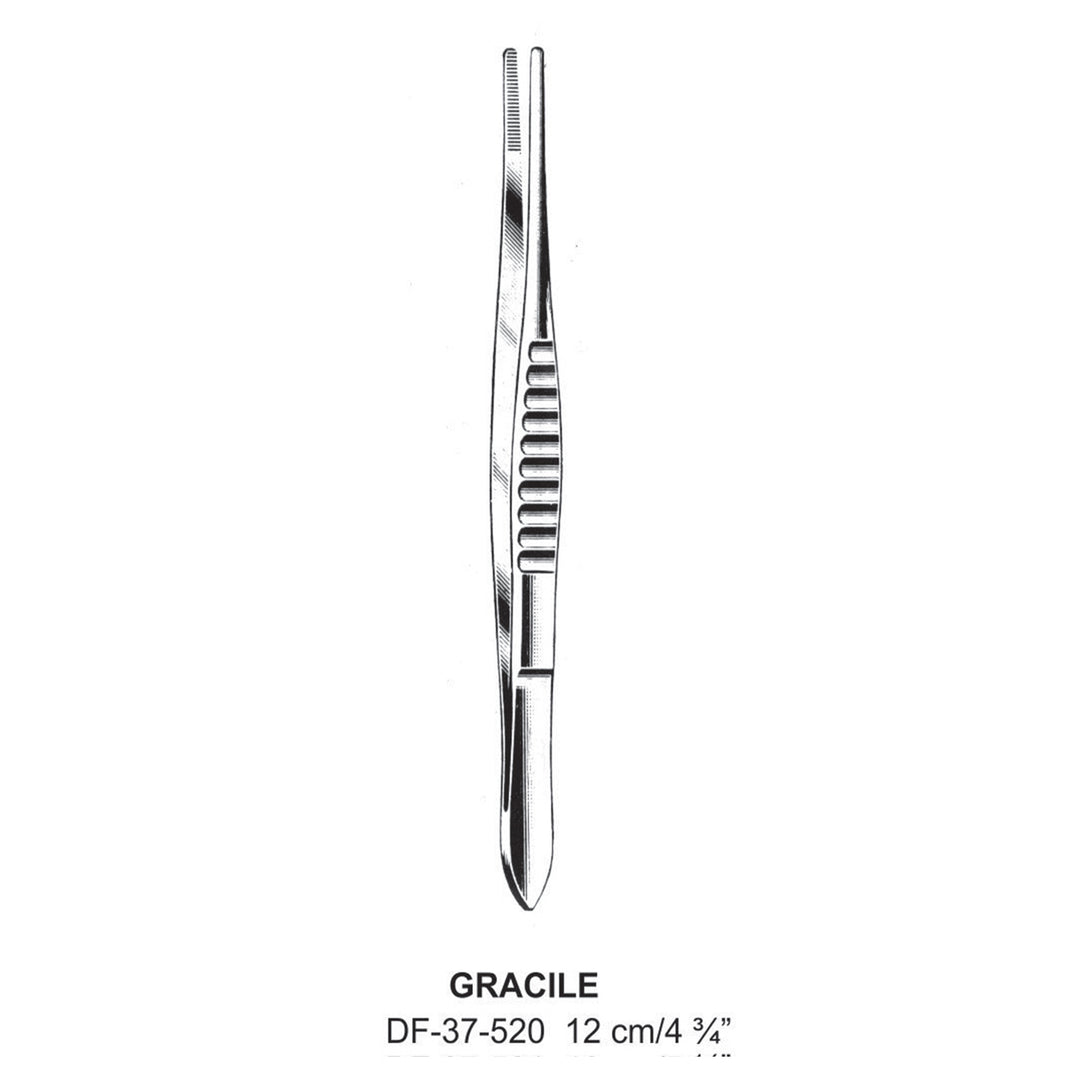 Gracile Dressing Forceps, 12cm (DF-37-520) by Dr. Frigz