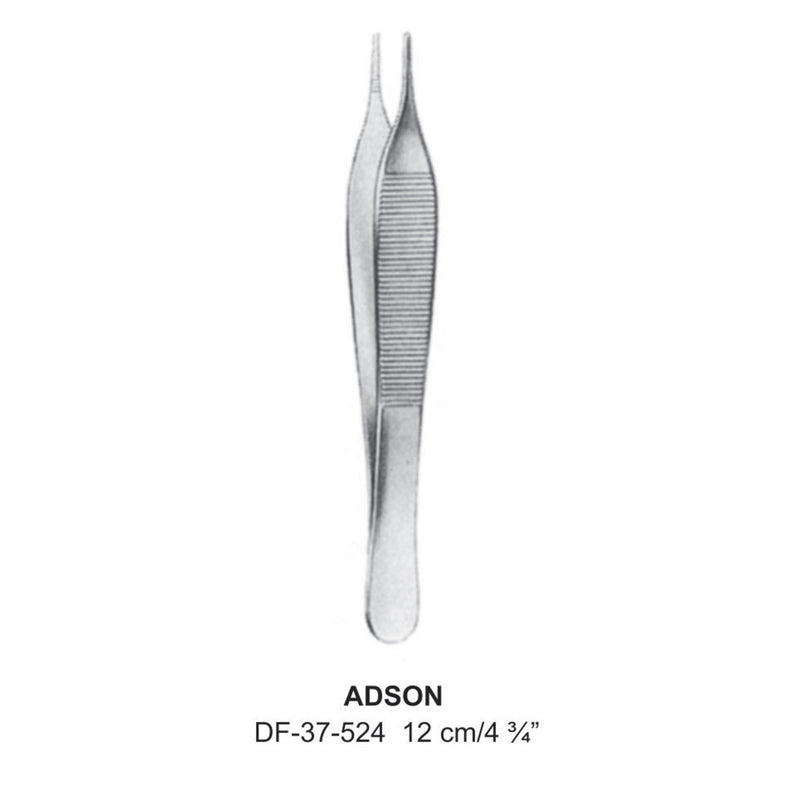 Adson Dressing Forceps, 12cm  (DF-37-524) by Dr. Frigz