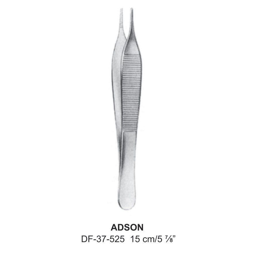 Adson Dressing Forceps, 15cm (DF-37-525) by Dr. Frigz