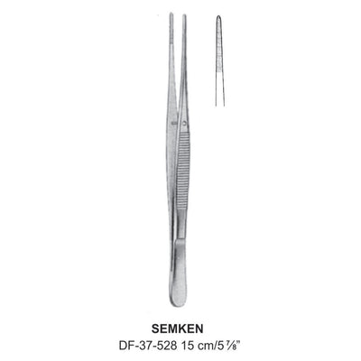 Semken Dressing Forceps, Straight, 15cm (DF-37-528)