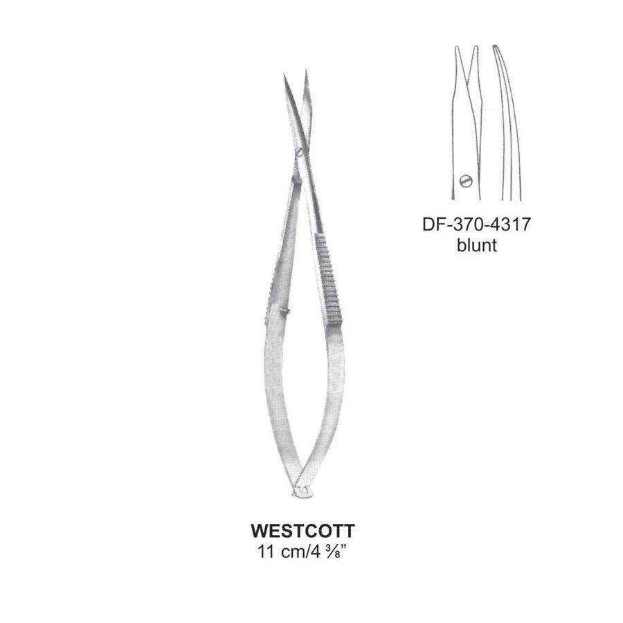 Westcott, Iris Scissors Blunt, 11 cm  (DF-370-4317) by Dr. Frigz