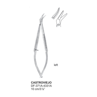 Castroviejo Delicate Eye Scissors, Left, 10cm (DF-371A-4331A)