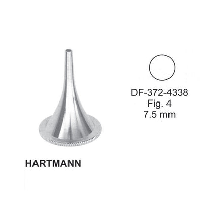 Hartmann Ear Specula, Fig.4, 7.5mm , 3.6cm (DF-372-4338)