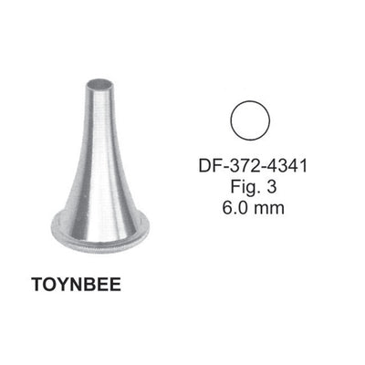 Toynbee Ear Specula, Fig.3, 6mm , 3.6Cm,  (DF-372-4341)