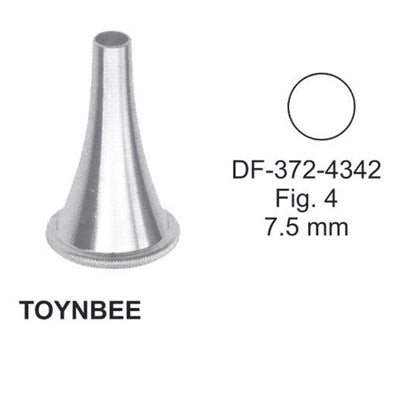 Toynbee Ear Specula, Fig.4, 7.5mm , 3.6Cm,  (DF-372-4342)