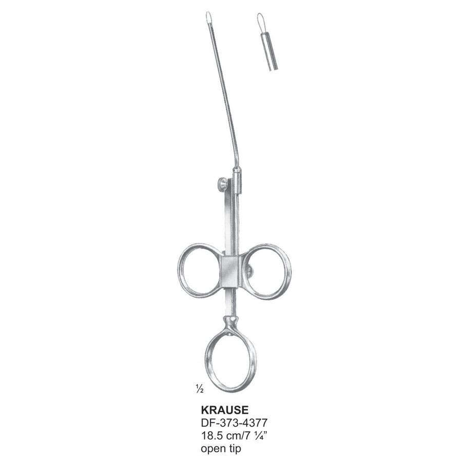 Krause Ear Snares, 16Cm, Open Tip (DF-373-4377) by Dr. Frigz