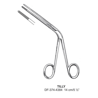 Tilly Ear Polypus Forceps 14cm  (DF-374-4384)