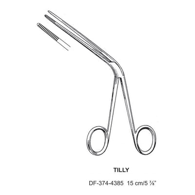 Tilly Ear Polypus Forceps 15cm  (DF-374-4385)