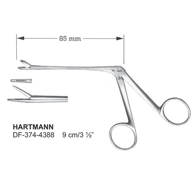 Hartmann Ear Forceps Serrated 9cm  (DF-374-4388)