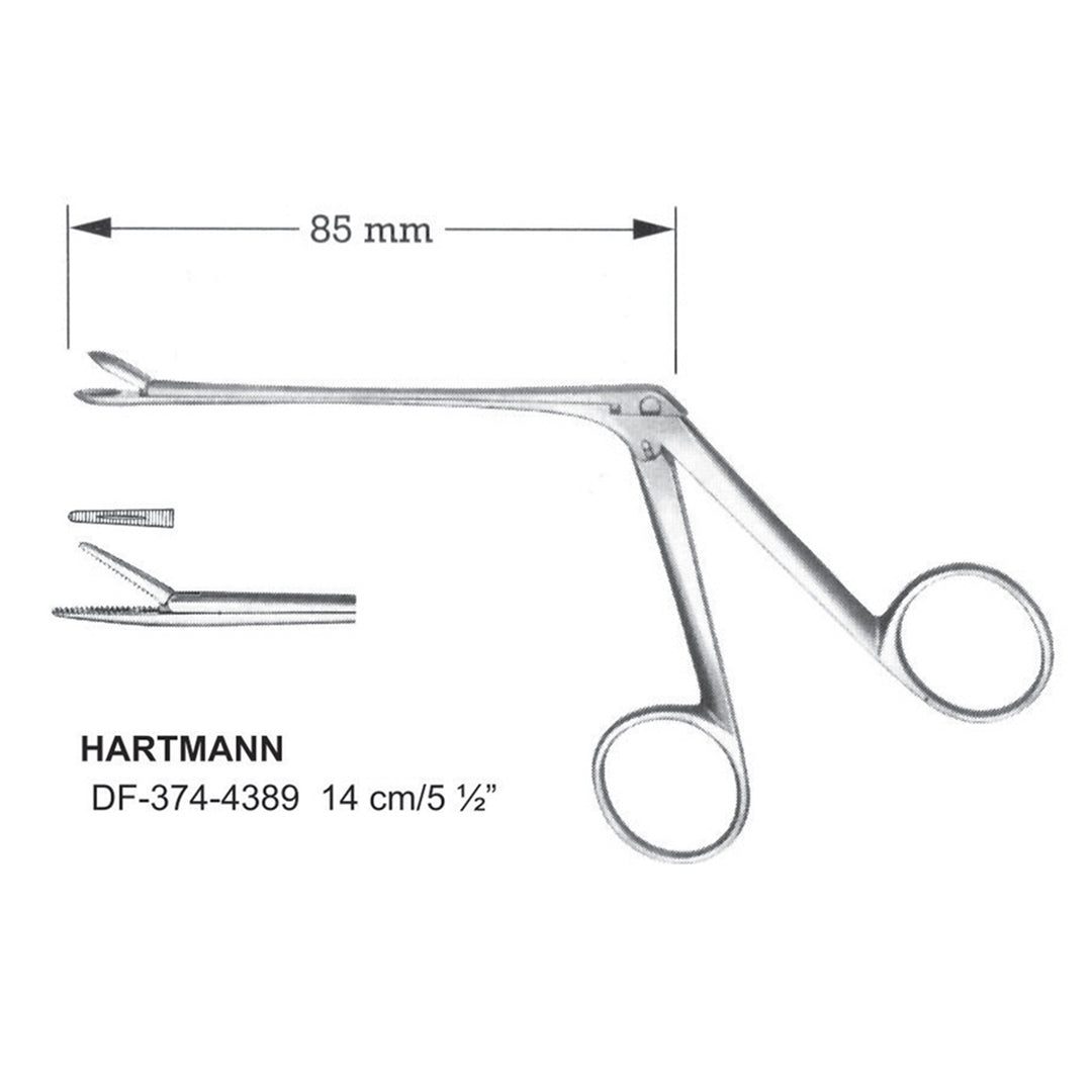 Hartmann Ear Forcep Serrated 14cm  (DF-374-4389) by Dr. Frigz