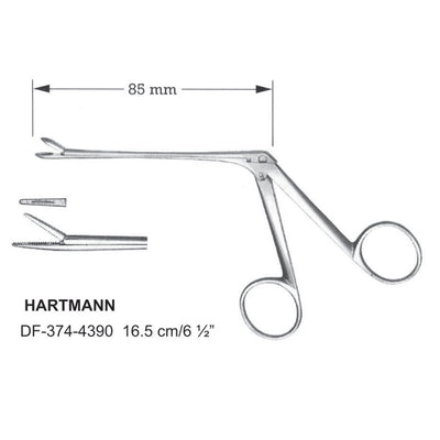 Hartmann Ear Forcep Serrated 16.5cm  (DF-374-4390)