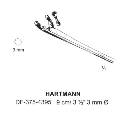 Hartmann Ear Polypus Forceps, 3 Dia  9cm (DF-375-4395)