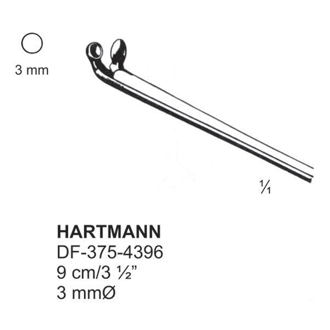 Hartmann Ear Polypus Forceps, 3 Dia  9cm (DF-375-4396) by Dr. Frigz