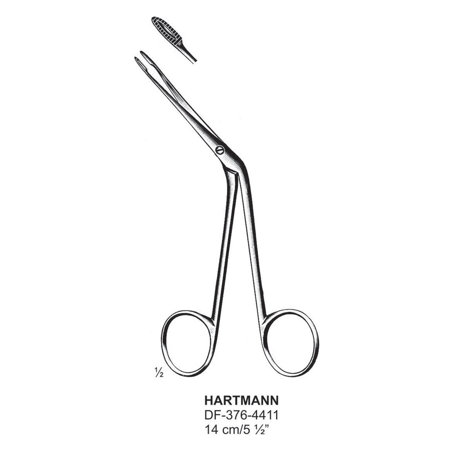 Hartmann Ear Forceps 14cm  (DF-376-4411) by Dr. Frigz