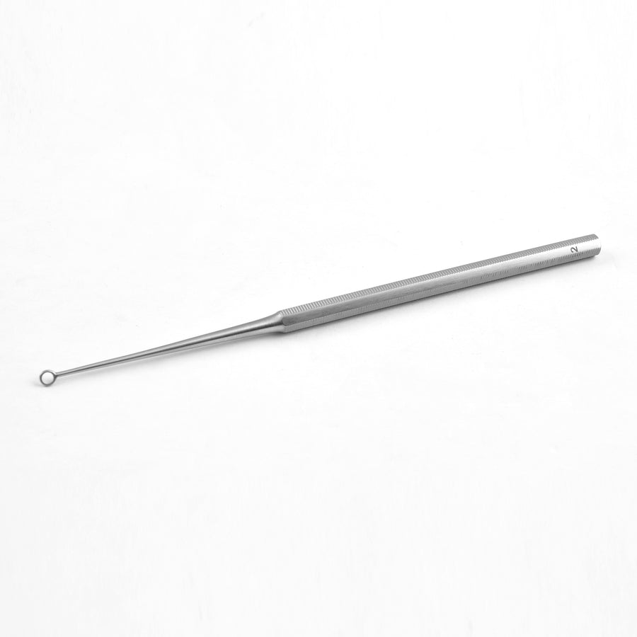 Buck Ear Curette Curved Blunt Fig.00 (DF-378-4453X) by Dr. Frigz