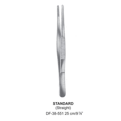 Standard Dressing Forceps, Straight, 25cm (DF-38-551)