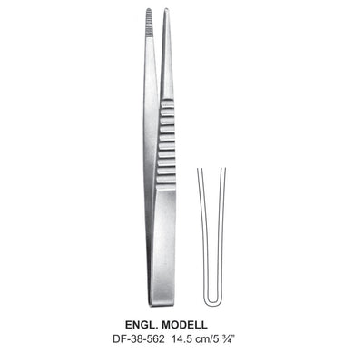 Engl-Model Dressing Forceps, 14.5cm  (DF-38-562)