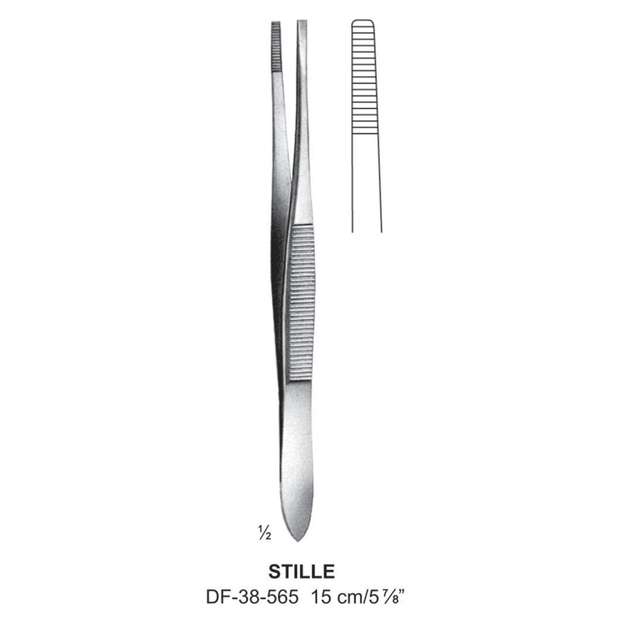Stille Dressing Forceps, 15cm  (DF-38-565) by Dr. Frigz