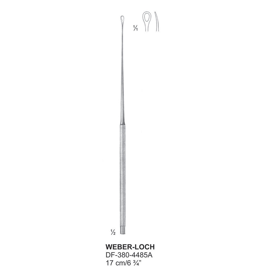 Weber-Loch Ear Scoop, 17cm (DF-380-4485A) by Dr. Frigz