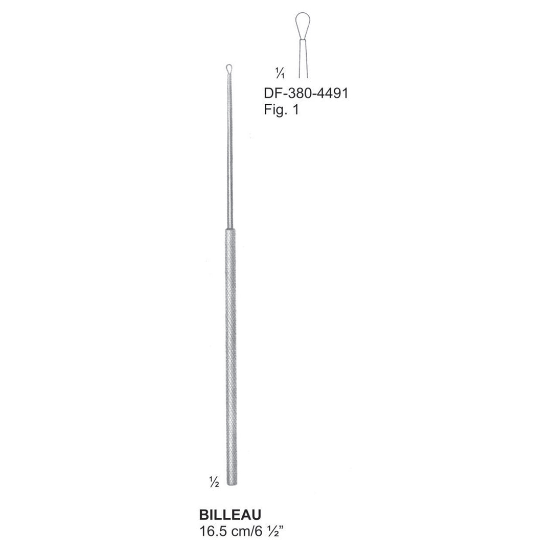 Billeau Ear Loop, Fig.1, 16.5cm  (DF-380-4491) by Dr. Frigz