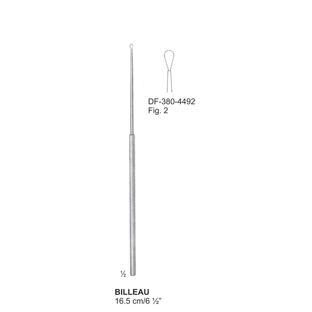 Billeau Ear Loop, Fig.2, 16.5cm  (DF-380-4492) by Dr. Frigz