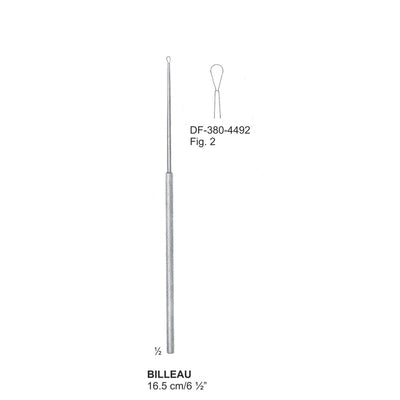 Billeau Ear Loop, Fig.2, 16.5cm  (DF-380-4492) by Dr. Frigz