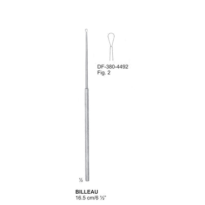 Billeau Ear Loop, Fig.2, 16.5cm  (DF-380-4492)