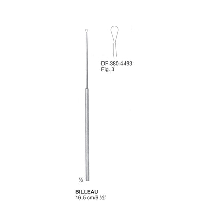 Billeau Ear Loop, Fig.3, 16.5cm  (DF-380-4493) by Dr. Frigz