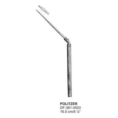 Politzer Needle 16.5cm  (DF-381-4503)