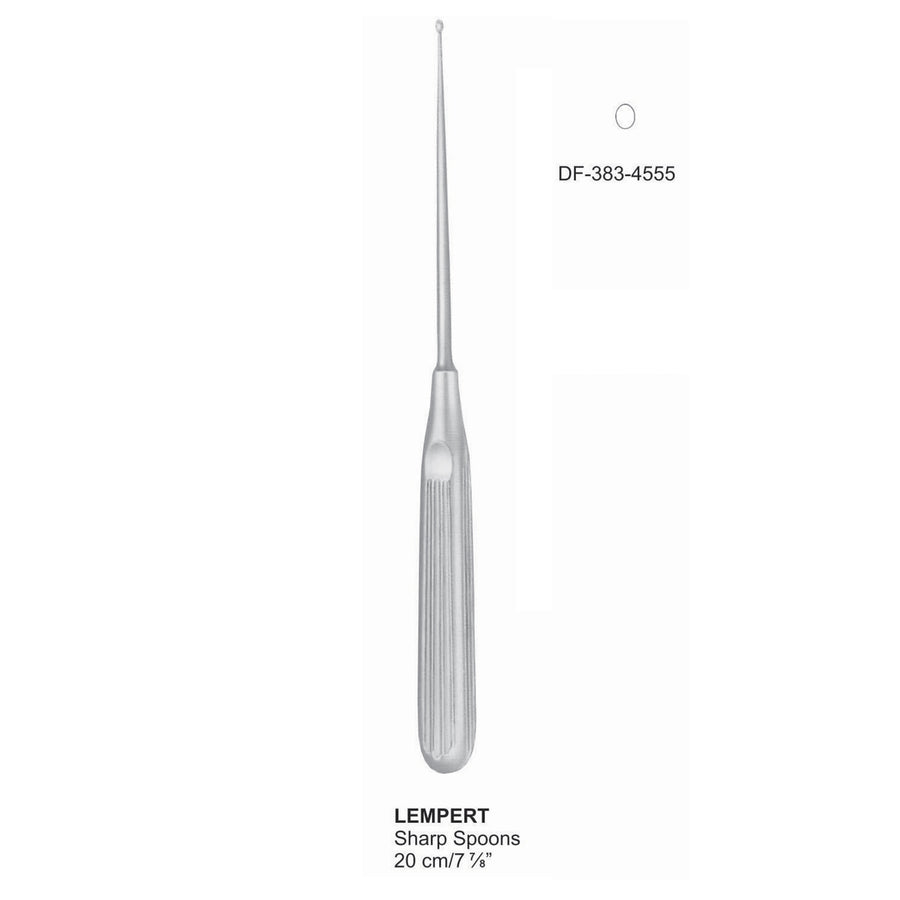 Lempert Ear Scoops, 20Cm, Sharp Spoon (DF-383-4555) by Dr. Frigz