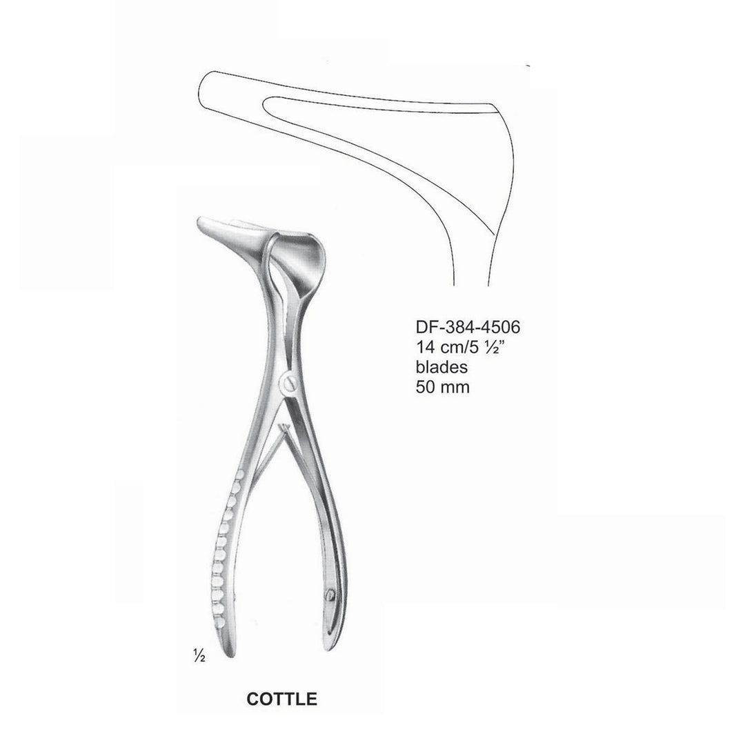 Cottle Nasal Speculum, 14Cm, Blades 50mm  (DF-384-4506) by Dr. Frigz