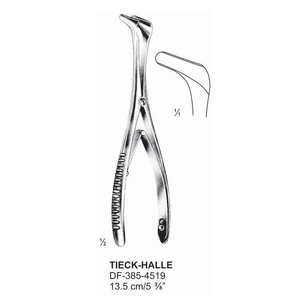 Tieck-Halle Nasal Speculum Fig.1, 13.5cm  (DF-385-4519) by Dr. Frigz