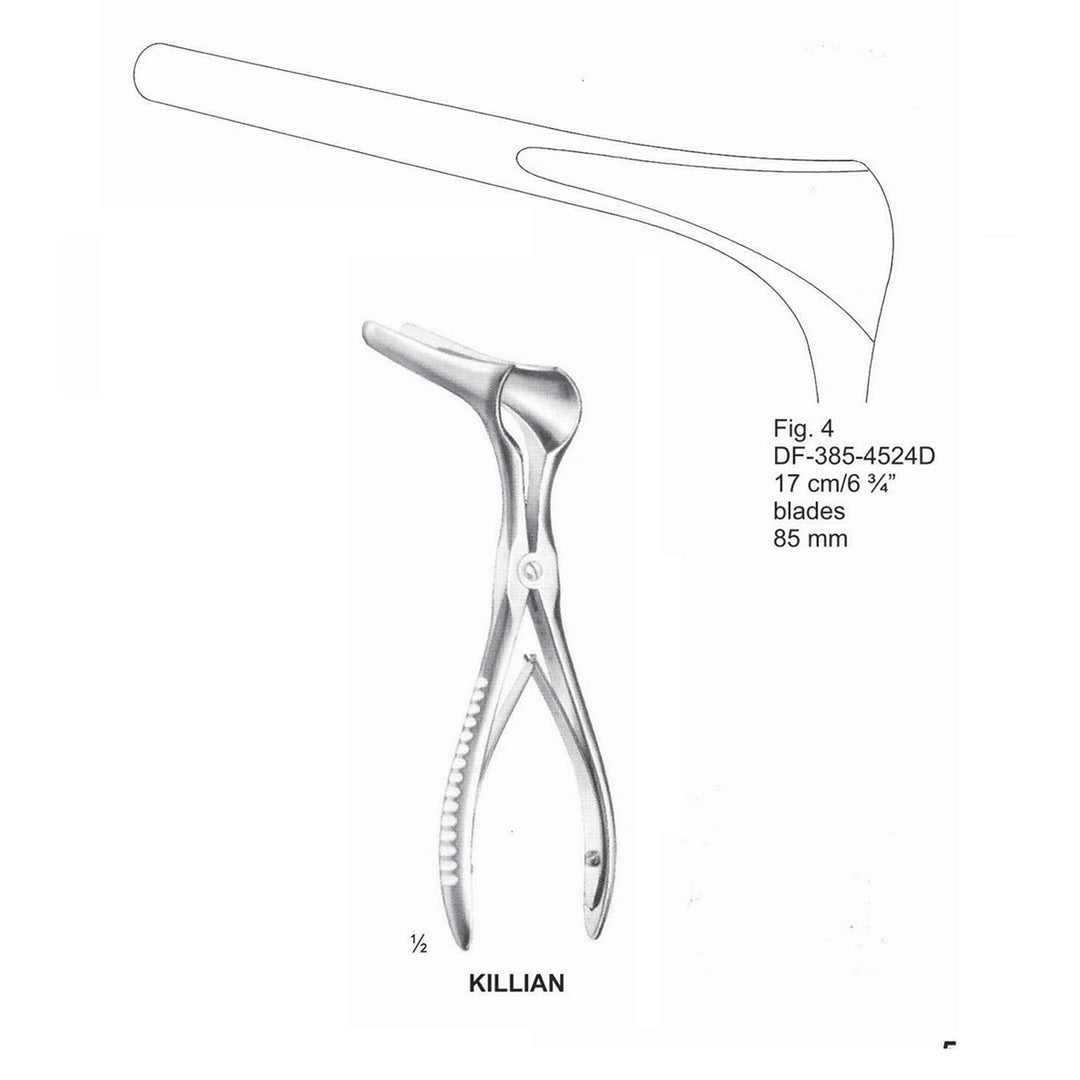Killian Nasal Specula Fig.4, 85mm , 17cm (DF-385-4524D) by Dr. Frigz