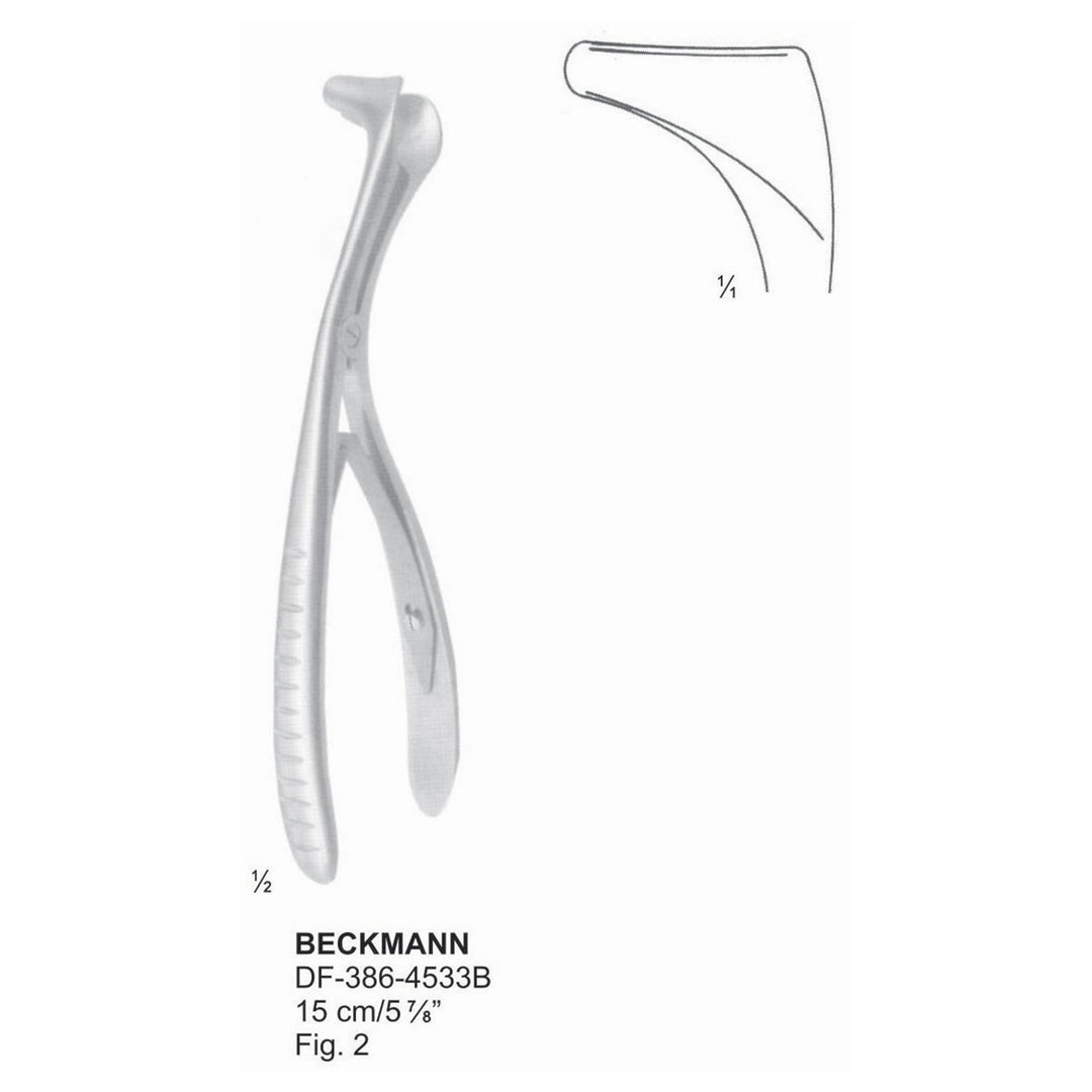 Beckmann Nasal Specula, Fig.2, 15cm (DF-386-4533B) by Dr. Frigz