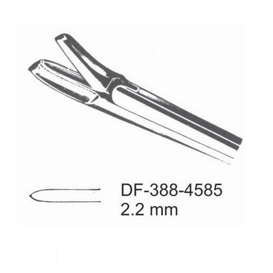 Hajek Nasal Cutting Forceps, 2.2mm , 19cm  (DF-388-4585) by Dr. Frigz