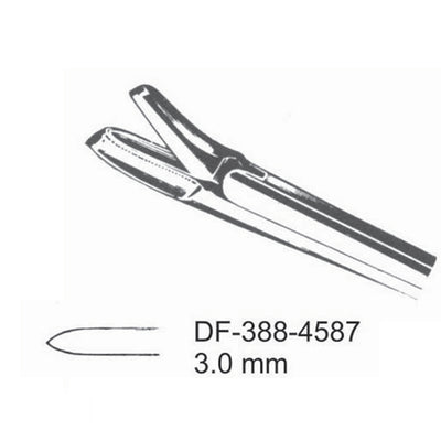 Hajek Nasal Cutting Forceps, 3mm , 19cm  (DF-388-4587)