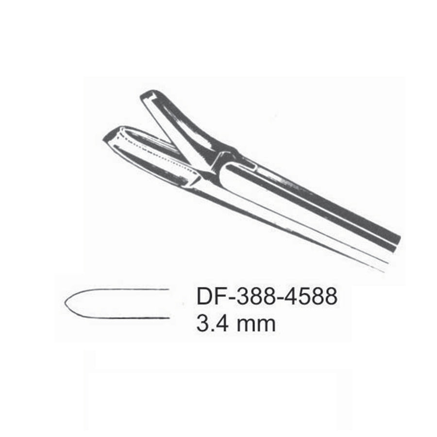 Hajek Nasal Cutting Forceps, 3.4mm , 19cm  (DF-388-4588) by Dr. Frigz